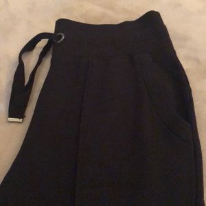 Athleta Black wide leg sweats